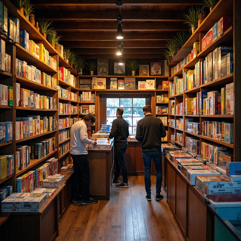 BoardGame Store mağaza içi görünümü